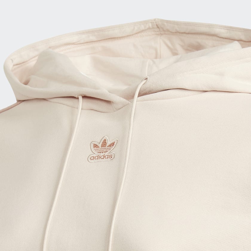 adidas Cropped Hoodie Plus Size Beige adidas Canada