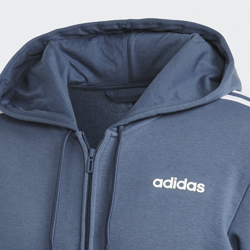 adidas ESSENTIALS 3 STRIPES TRACK JACKET Blue adidas Thailand