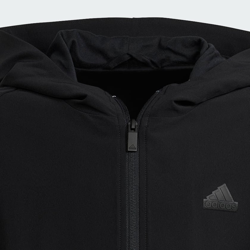 Schwarz Z.N.E. Woven Full-Zip Track Jacket Kids