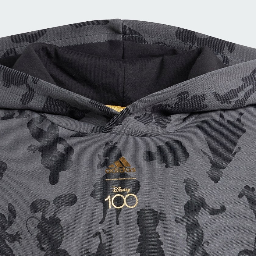 Gris Buzo con capucha adidas x Disney 100