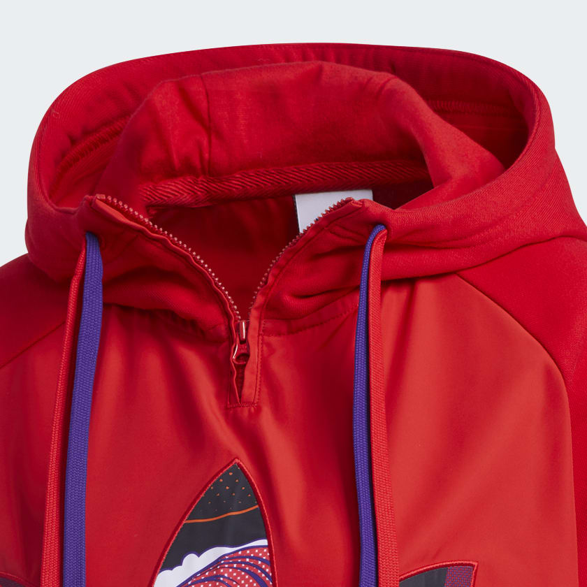 Adidas china hoodie red online