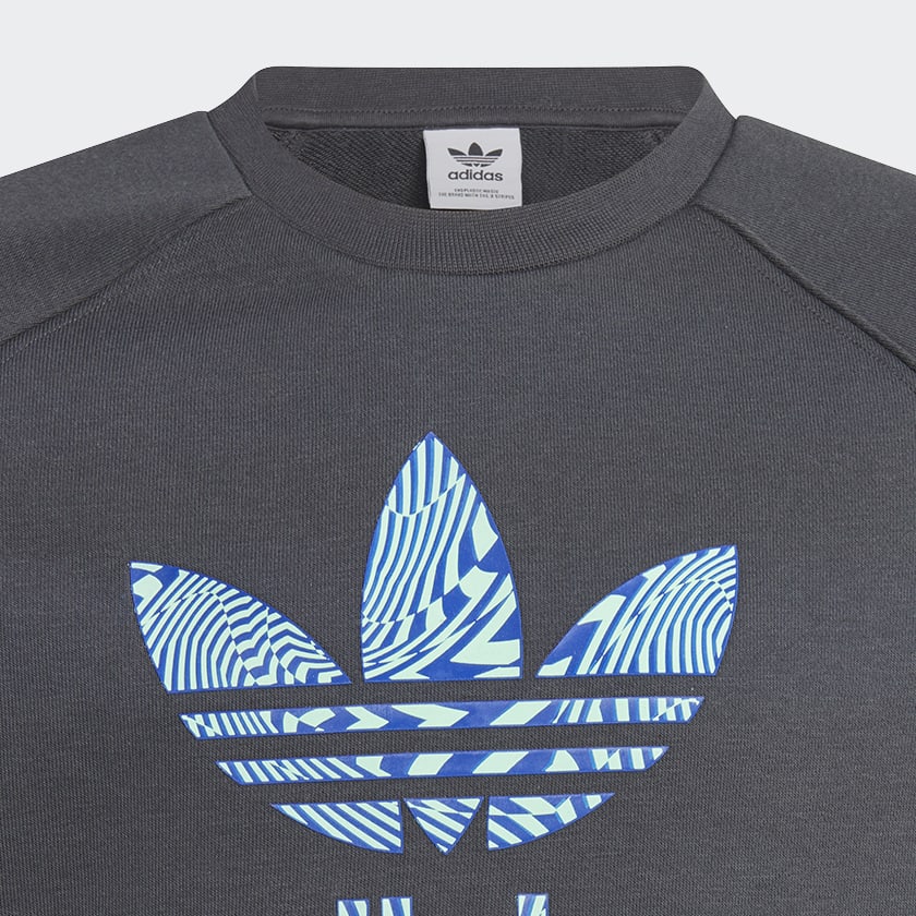 Buzo adidas originals adi trefoil crew outlet