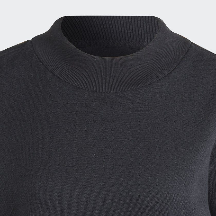 Black Lounge French Terry Sweatshirt