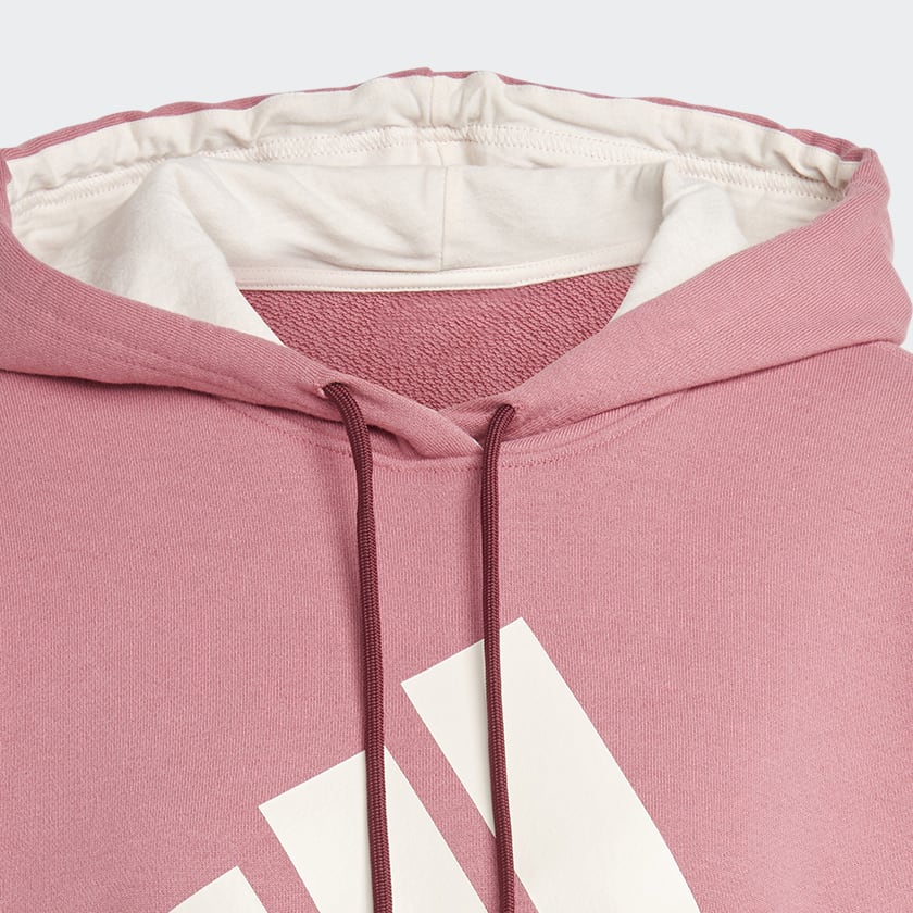 Rosa Essentials Big Logo Oversized French Terry Hoodie