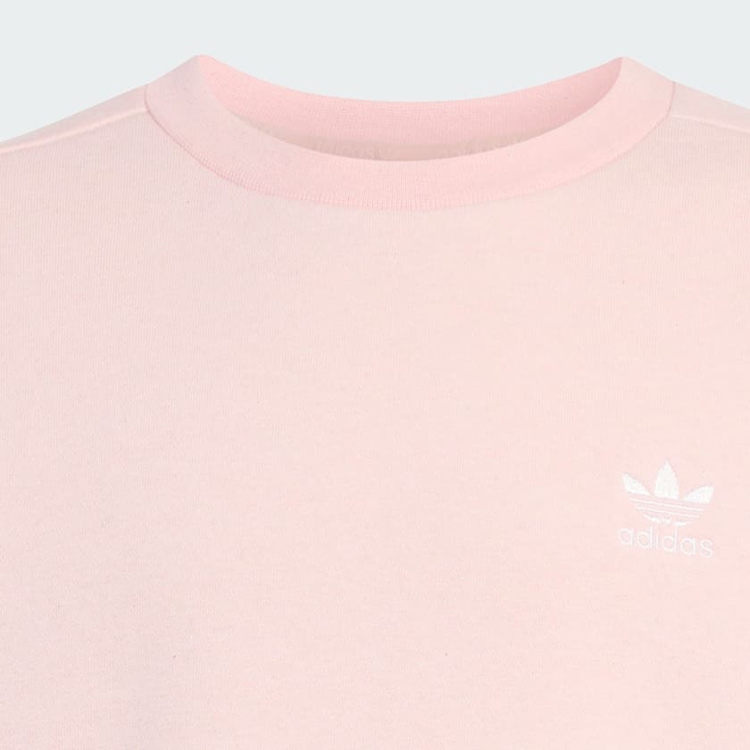 Rose SWEAT-SHIRT RAS DU COU BOXY