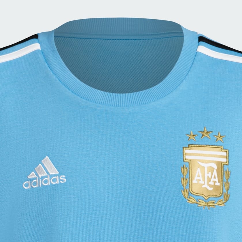 adidas Buzo con Cuello Redondo Seleccion Argentina Azul adidas Argentina