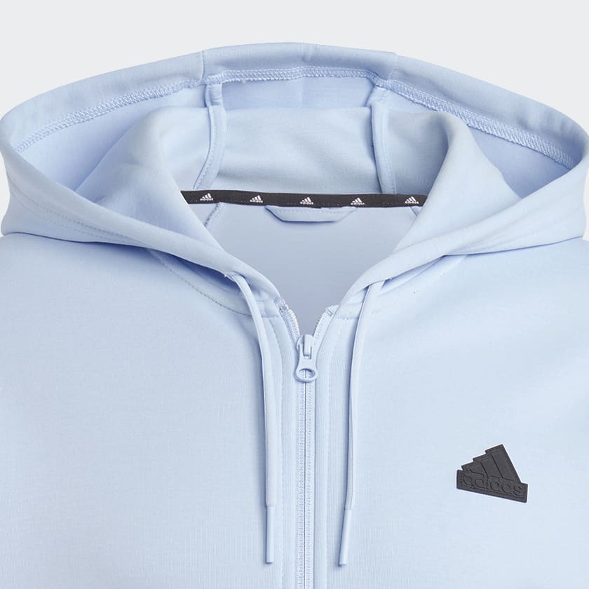 Blue Future Icons 3-Stripes Full-Zip Hoodie | adidas Canada