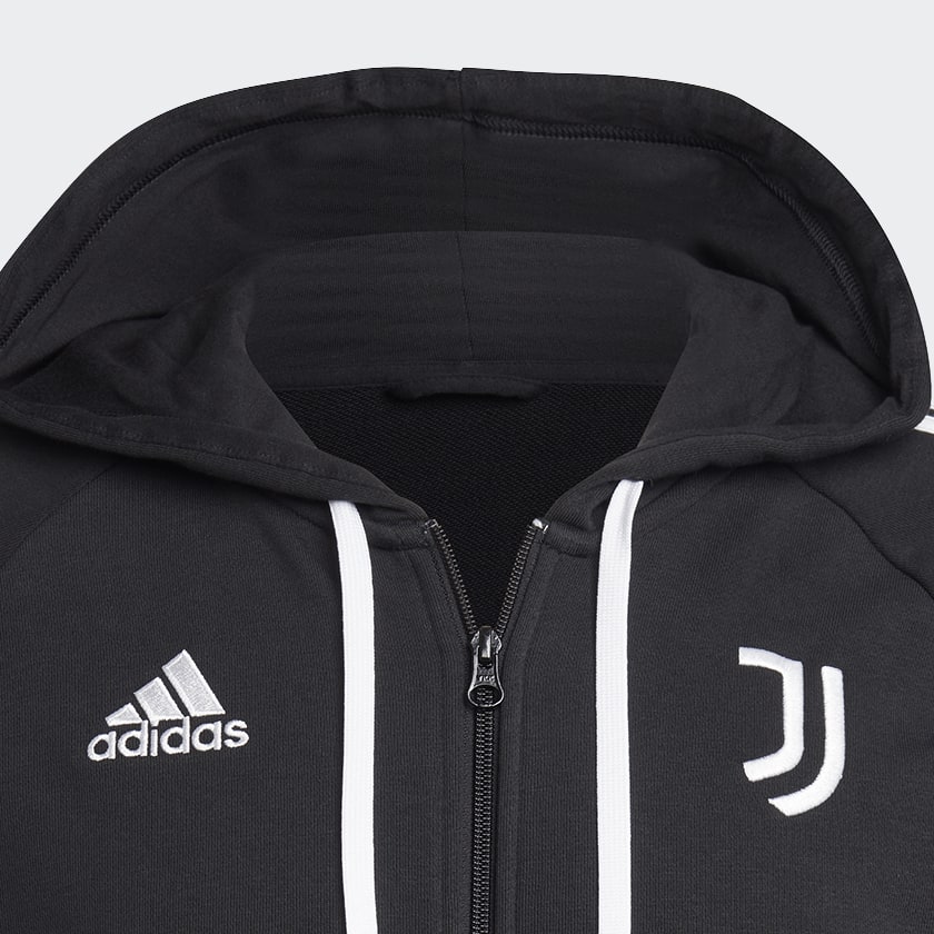 adidas Juventus DNA Full Zip Hoodie Black adidas Australia