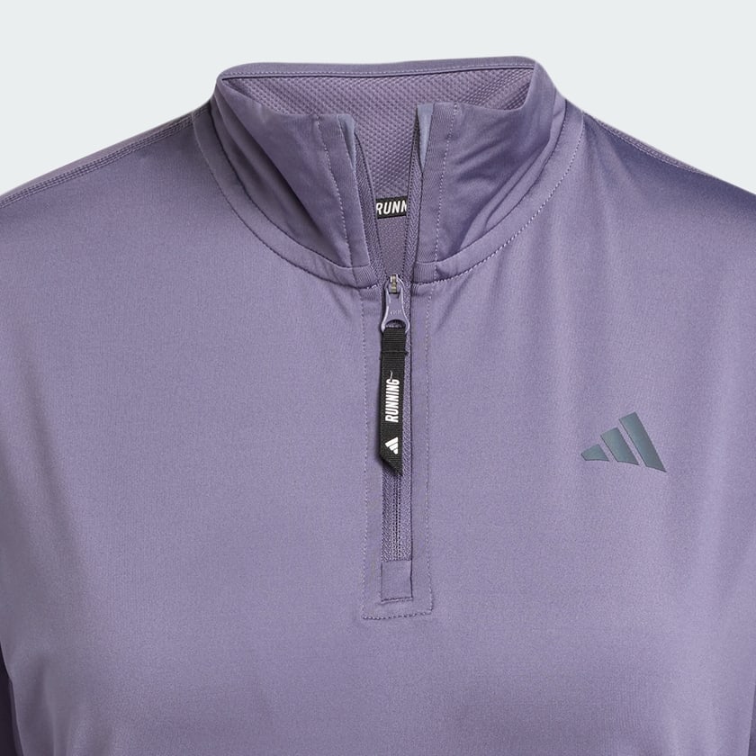 Lilla Own the Run Half-Zip Jakke