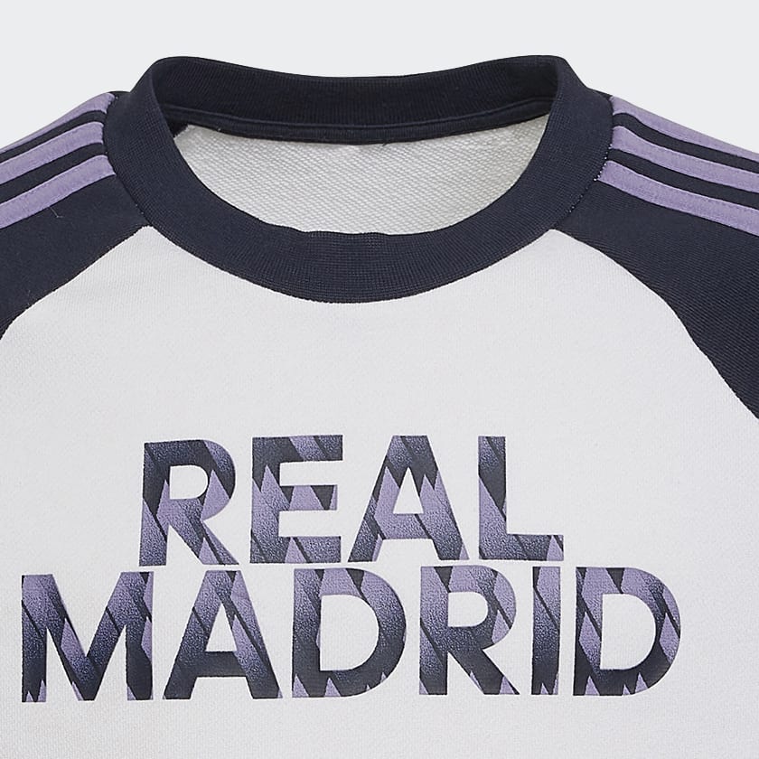 biela Mikina Real Madrid Crew