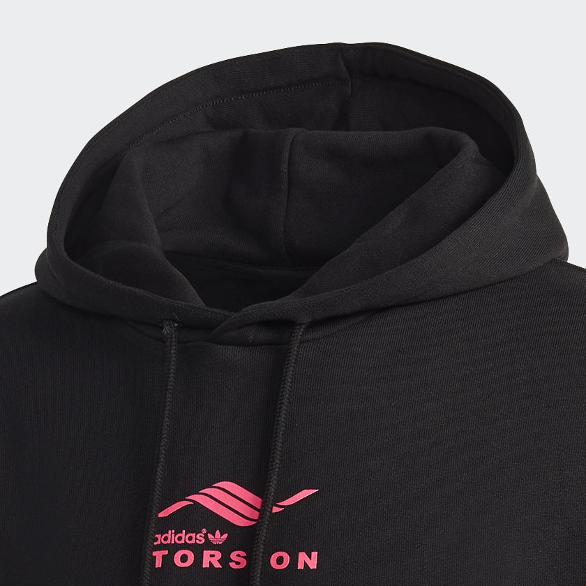 adidas Torsion Hoodie Black adidas New Zealand