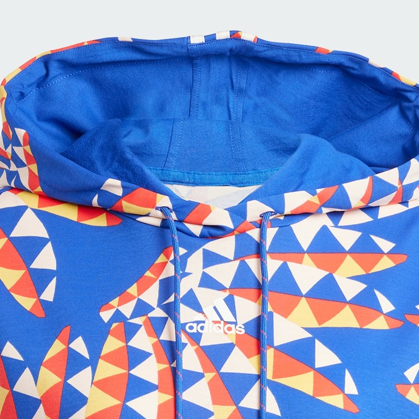 Azul Buzo con Capucha adidas x FARM Rio