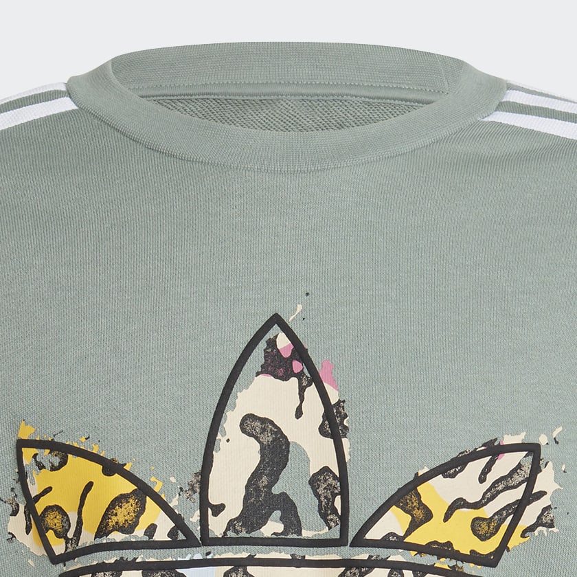 Grun Animal Print Sweatshirt