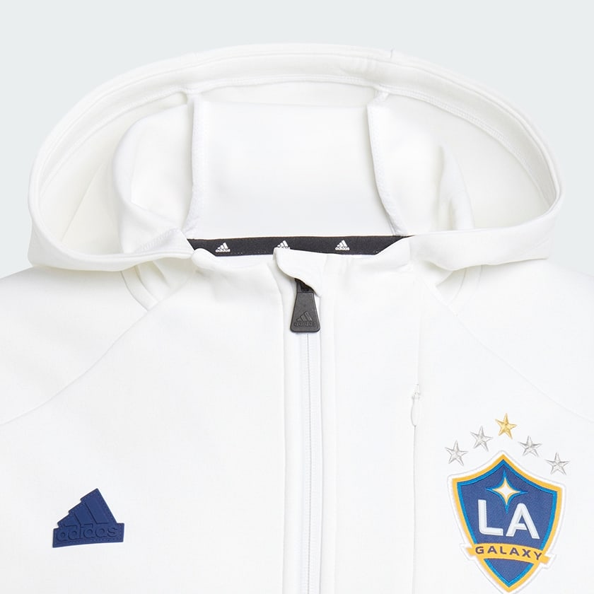 adidas LA Galaxy Designed for Gameday Anthem Jacket White Free Shipping with adiClub adidas US