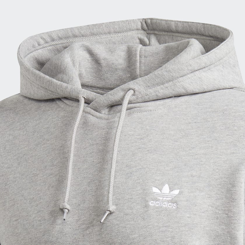 Gris Polerón con capucha LOUNGEWEAR Trefoil Essentials