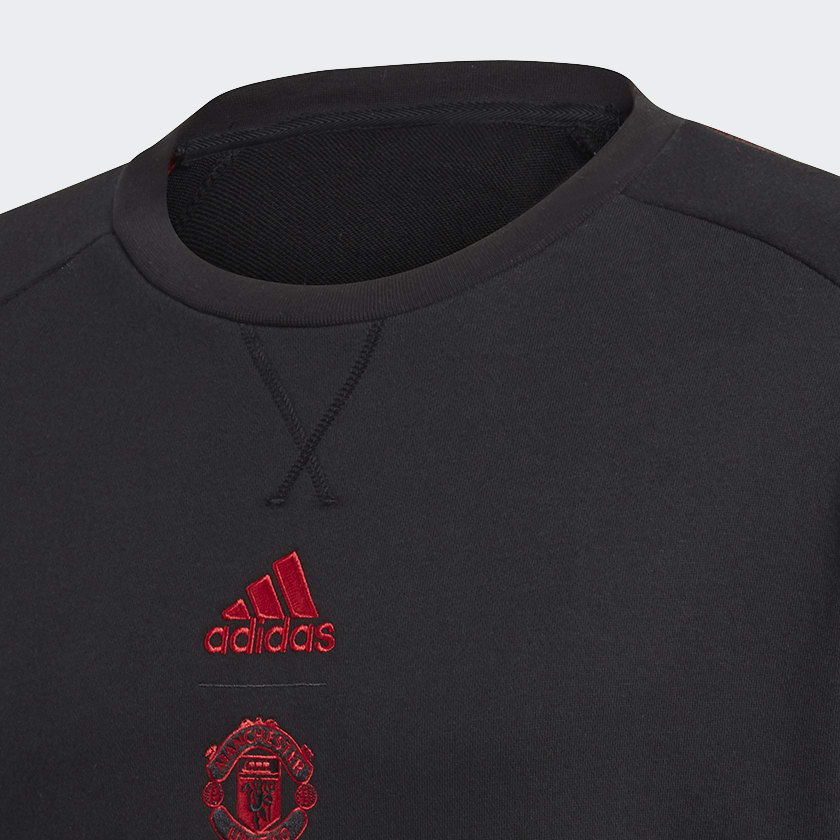 adidas Manchester United Seasonal Special Crew Sweatshirt - Black 