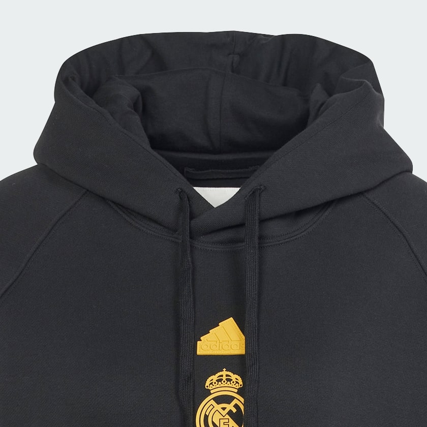 Schwarz Real Madrid Lifestyler Hoodie