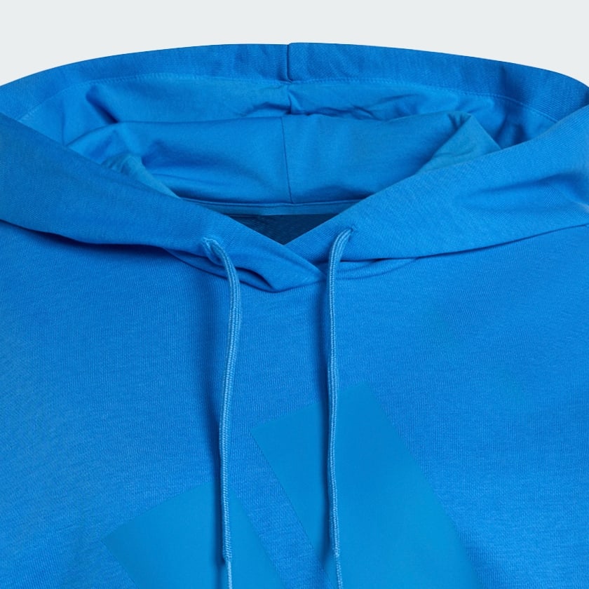 Azul Moletinho Capuz Folgado Essentials Big Logo