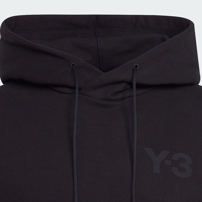 Black Y-3 Classic Chest Logo Hoodie