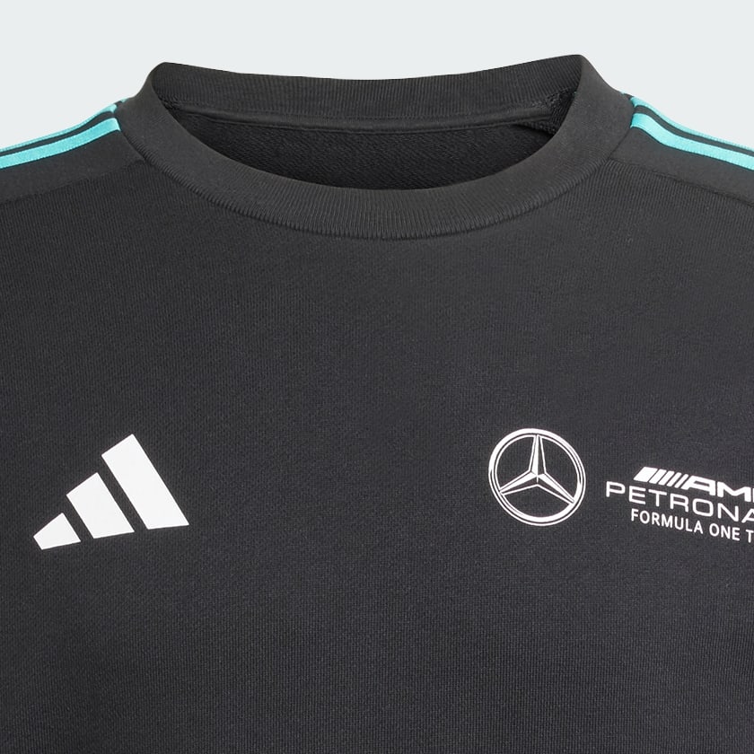 Schwarz MERCEDES - AMG PETRONAS FORMULA ONE TEAM DNA SWEAT OBERTEIL