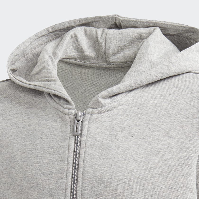 Grey Linear Hoodie
