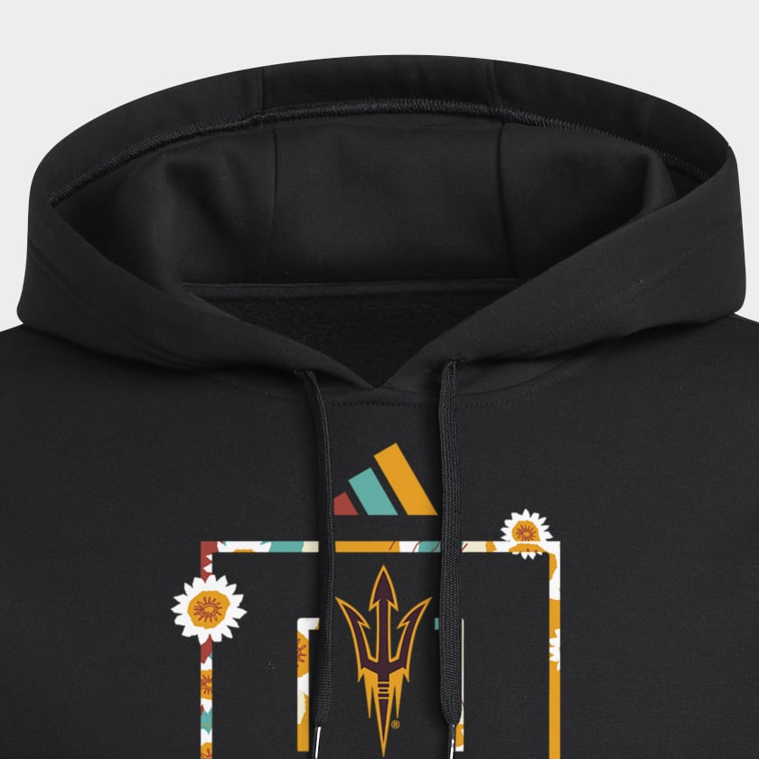 adidas ASU Fleece Hoodie Multicolor Free Shipping with adiClub