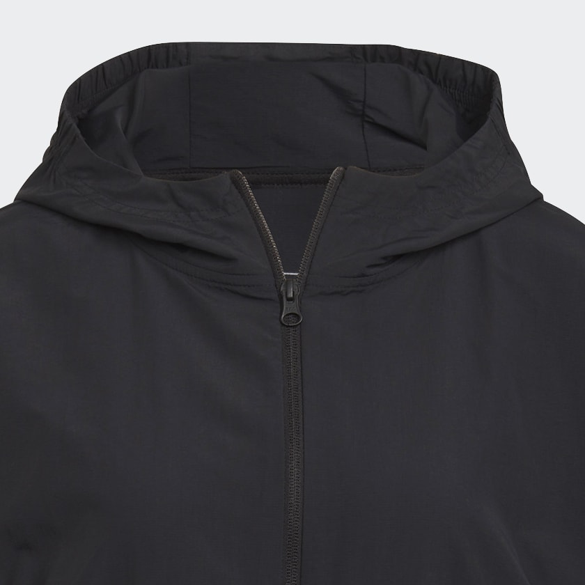 Negro Rompevientos adidas Sportswear Future Icons Tejido