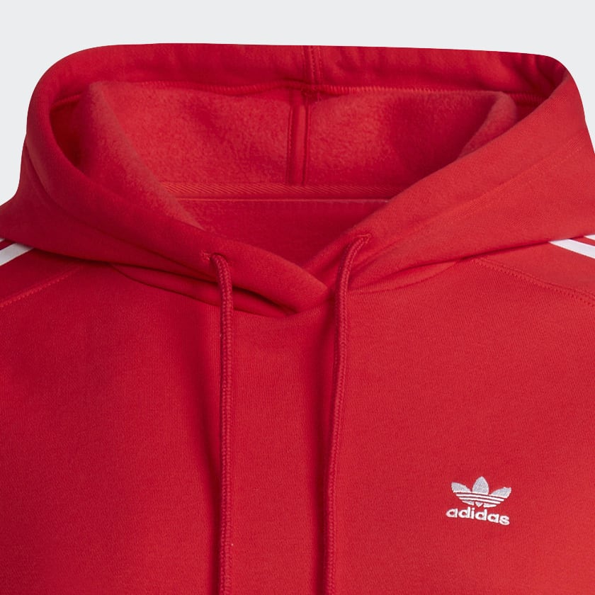Red Adicolor Classics Hoodie (Plus Size)