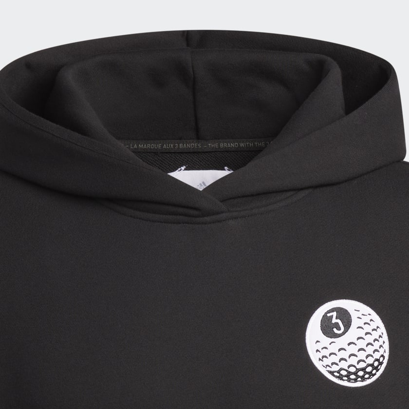 adidas Adicross Golf Hoodie - Black | Free Shipping with