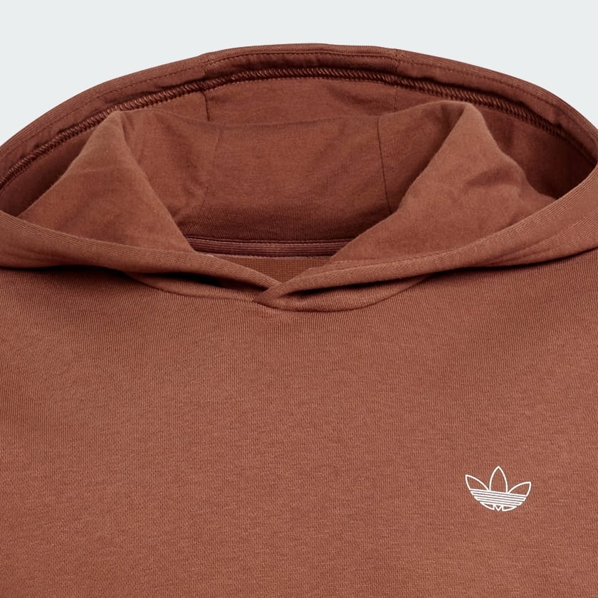 Brown Graphic Hoodie Kids