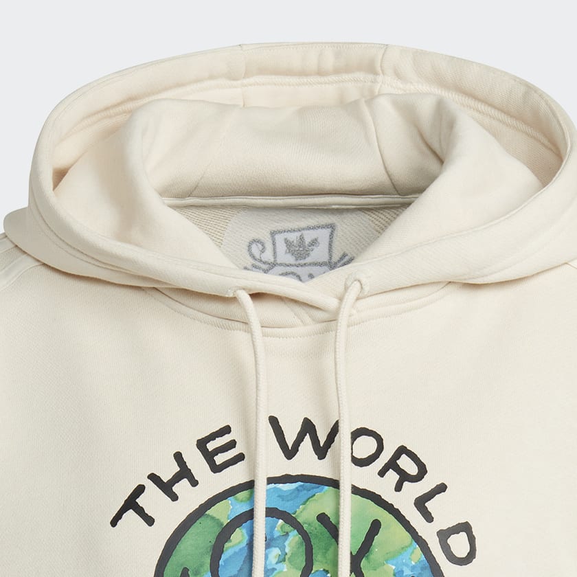 Weiss adidas Originals x André Saraiva Hoodie