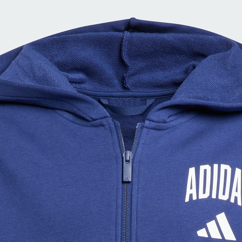 Bla Seasonals Essentials Collegiate Typography Full-Zip Hoody Kids