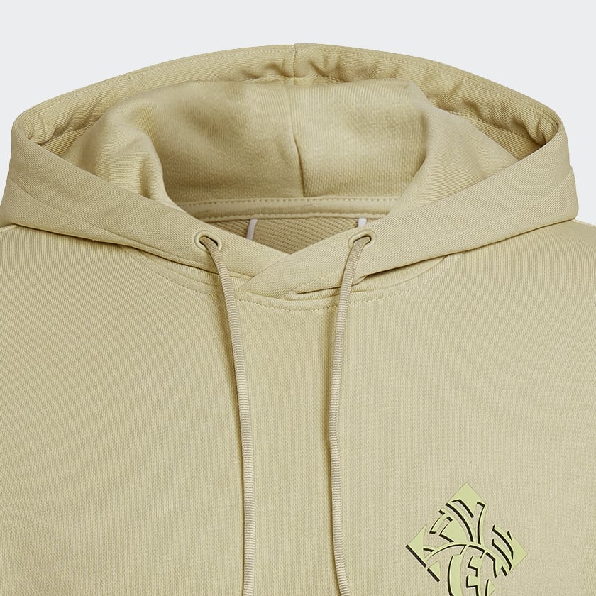 Beige Five Ten Graphic Hoodie
