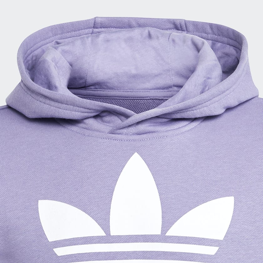 Purpura Polera con capucha Trifolio