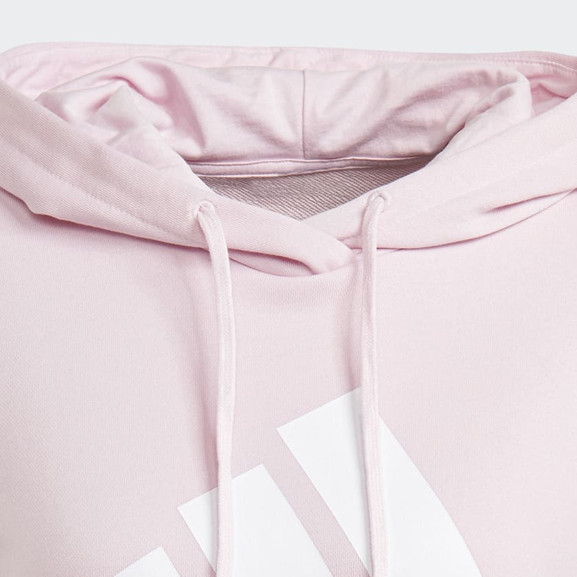 adidas Hoodie de corte holgado Essentials Logo Rosa adidas