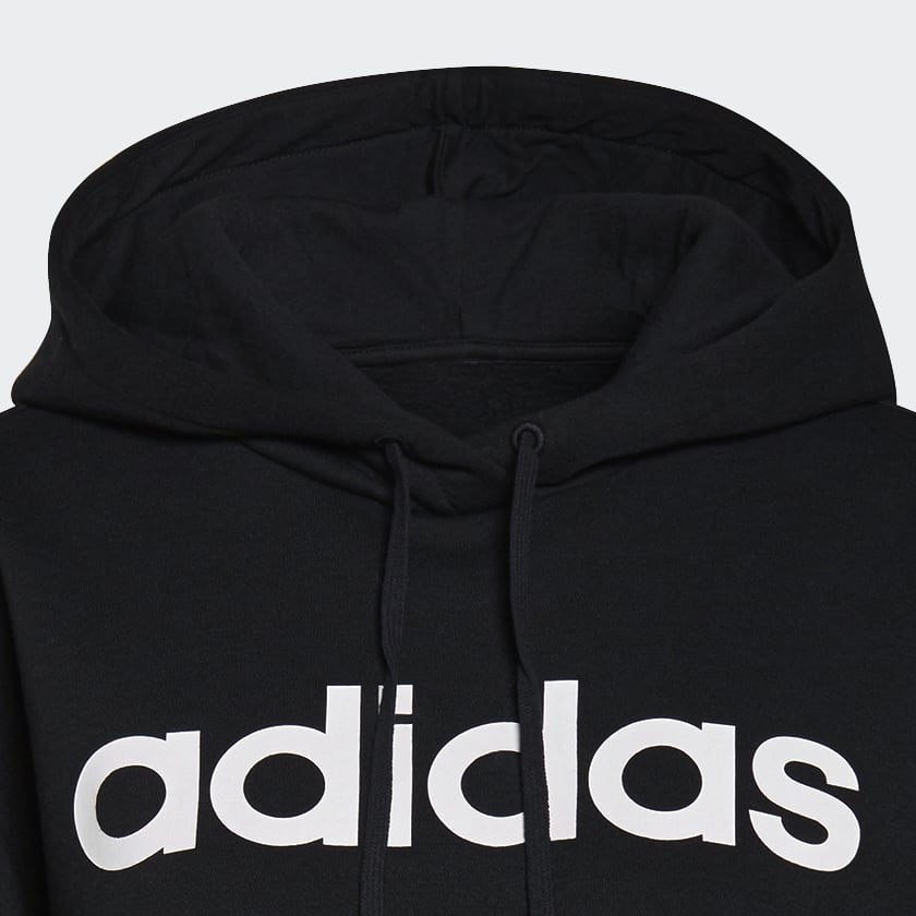 Nero Felpa con cappuccio Essentials Oversize Fleece