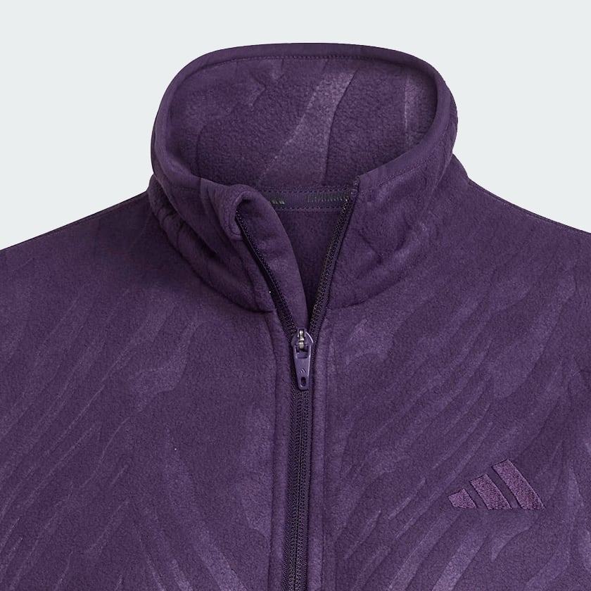 Paars AOP Polar Fleece Pullover