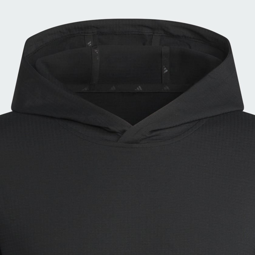 Negro Sudadera con Gorro Ultimate365 Elevated