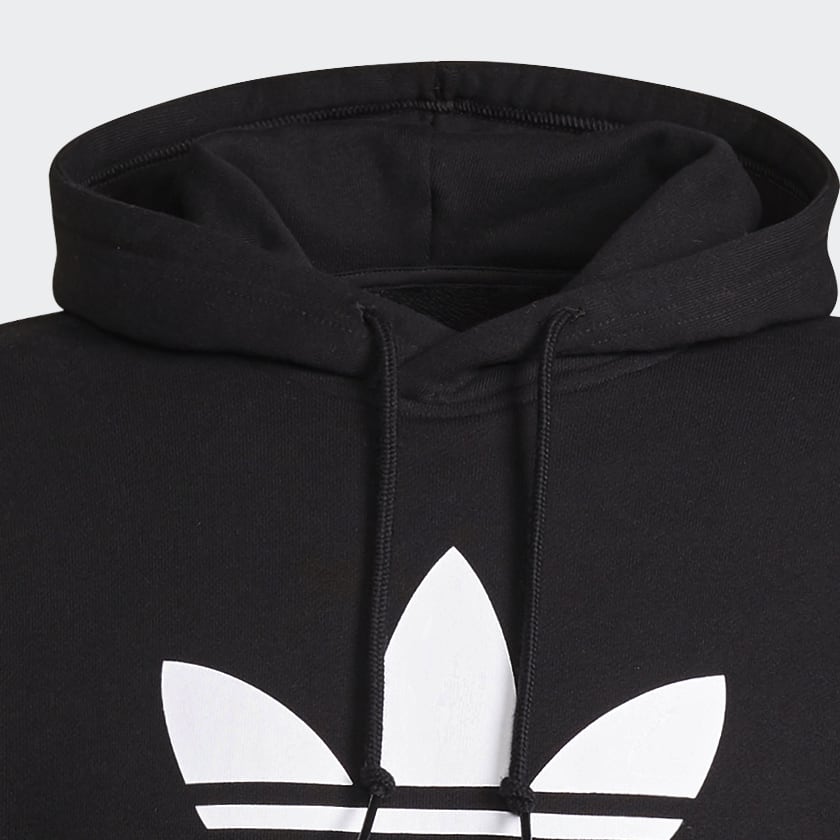 Noir Sweat-shirt à capuche Adicolor Classics Trefoil