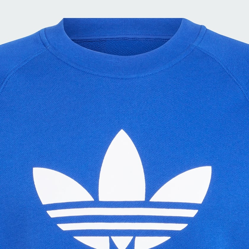 Azul Sudadera cuello redondo Adicolor Classics Trefoil