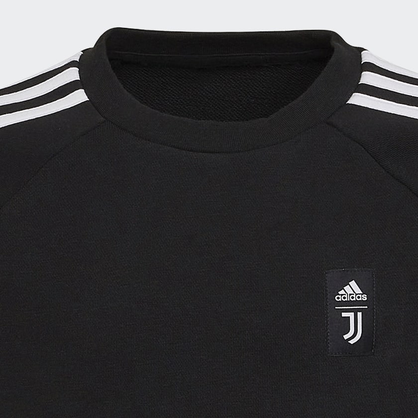 Noir Sweat-shirt ras-du-cou Juventus DNA