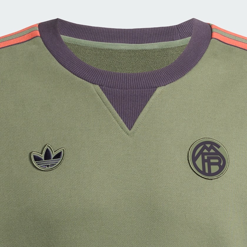 Zielony Bluza FC Bayern Monachium Terrace Icons