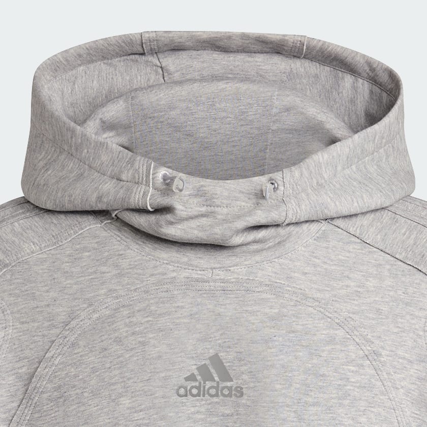 Gris SUDADERA CON CAPUCHA SPACER CUTLINE