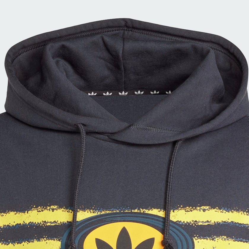 Γκρι adidas Originals 90s Fleece Hoodie