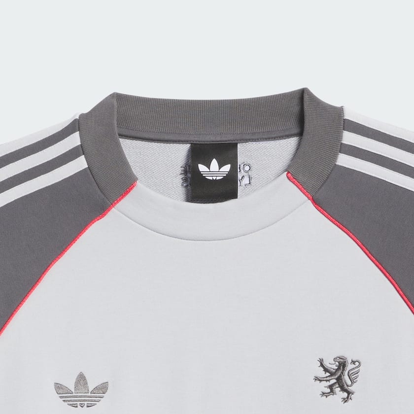 Grey WALLSTREET x OLYMPIQUE LYONNAIS CREWNECK Sweatshirt