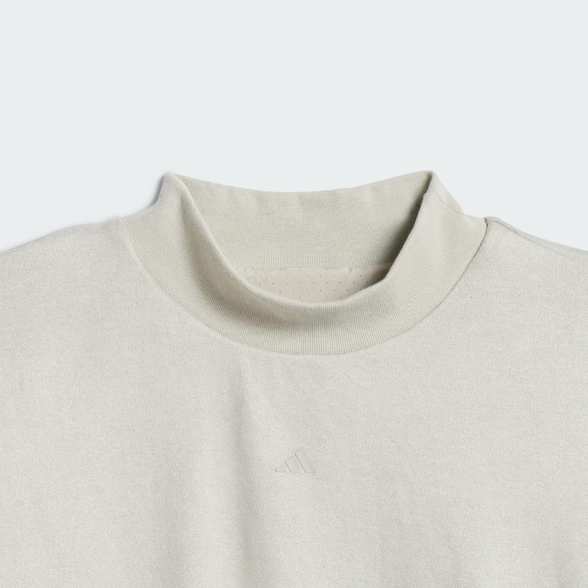 Beige Buzo cuello redondo Basketball Sueded