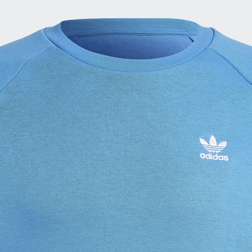 Blue Adicolor Essentials Trefoil Crewneck Sweatshirt
