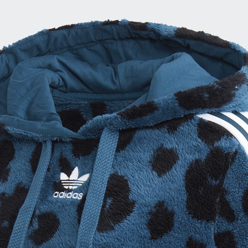 Sherpa hoodie adidas sale
