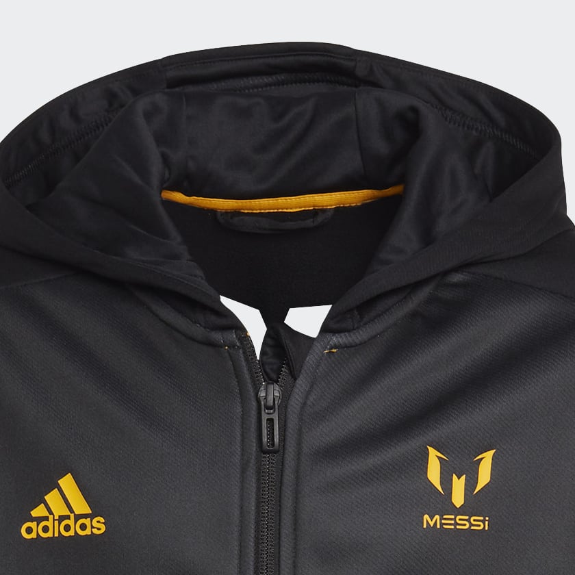 Adidas messi full zip hoodie hot sale