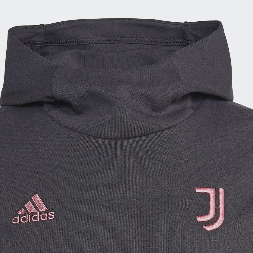 Grey Juventus Travel Hoodie